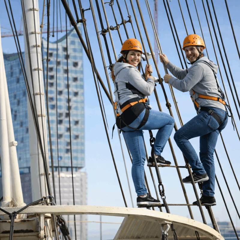 Klettern ín den Wanten RIRI