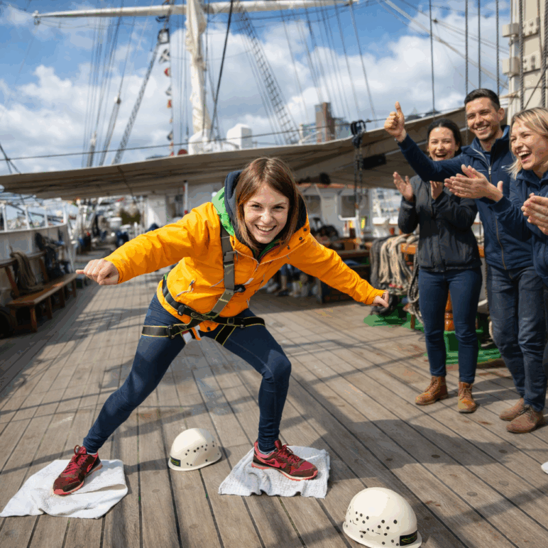 Teambuilding Hamburg RIRI Matrosenpatent
