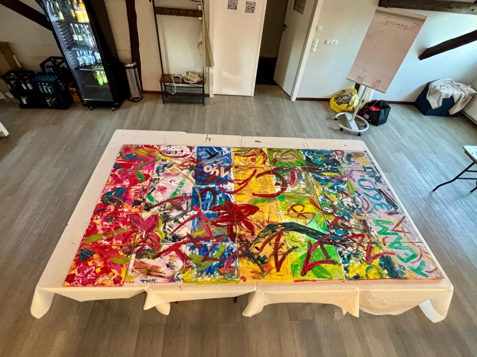 Teamkunst Kunstwerk head